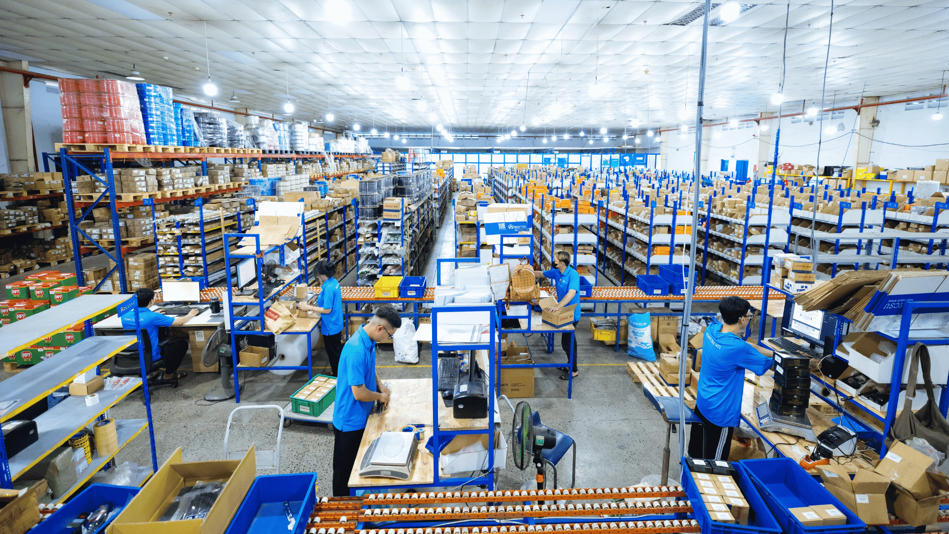 Tổng kho vật tư công nghiệp Mecsu tại KCN Vĩnh Lộc Bình Tân TP.HCM